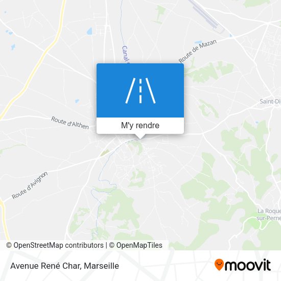 Avenue René Char plan