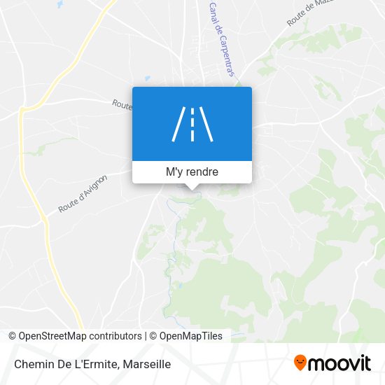 Chemin De L'Ermite plan