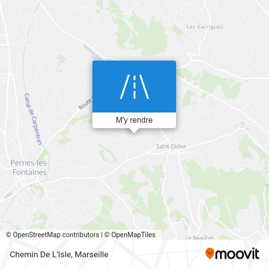Chemin De L'Isle plan