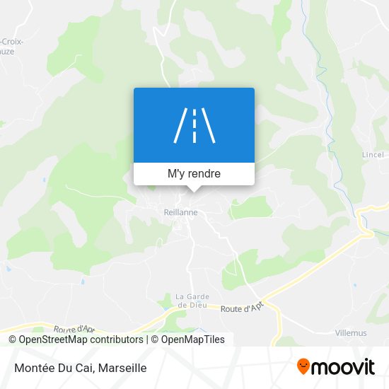 Montée Du Cai plan