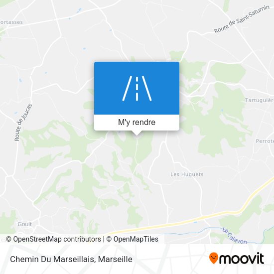 Chemin Du Marseillais plan