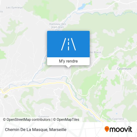 Chemin De La Masque plan