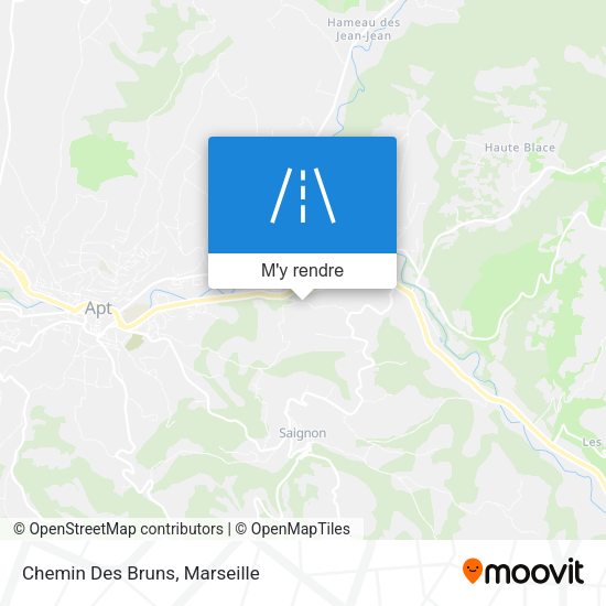 Chemin Des Bruns plan