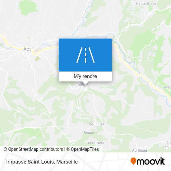 Impasse Saint-Louis plan