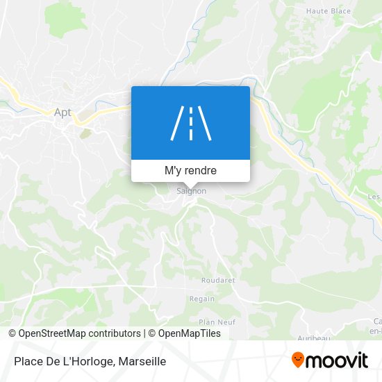 Place De L'Horloge plan