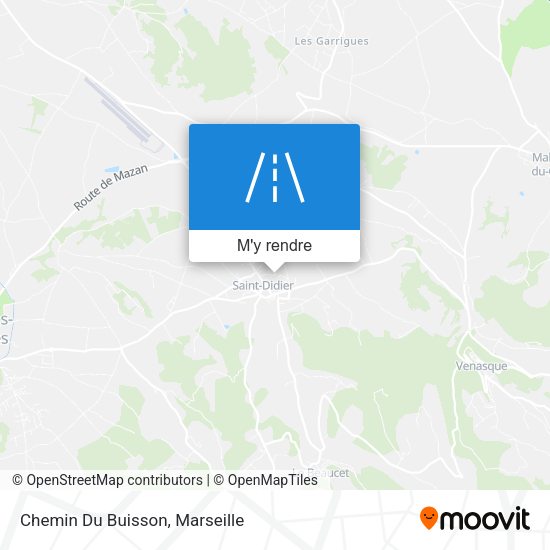 Chemin Du Buisson plan