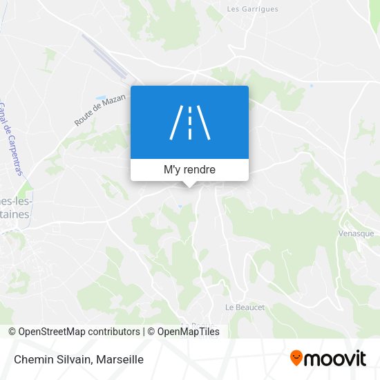 Chemin Silvain plan
