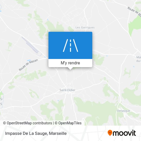 Impasse De La Sauge plan