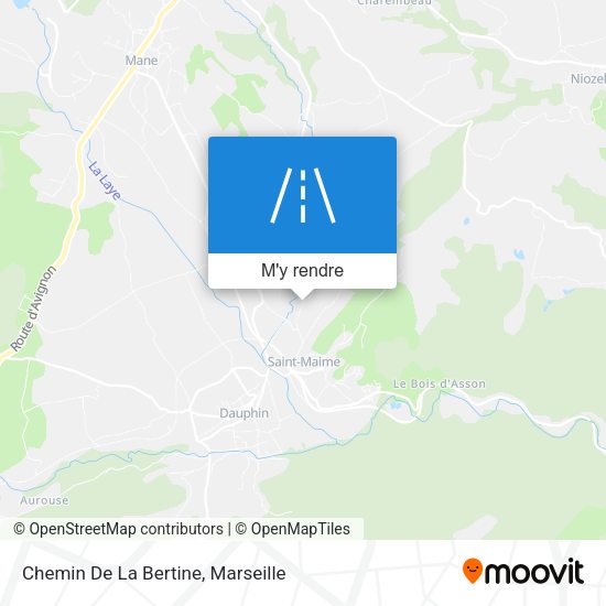 Chemin De La Bertine plan