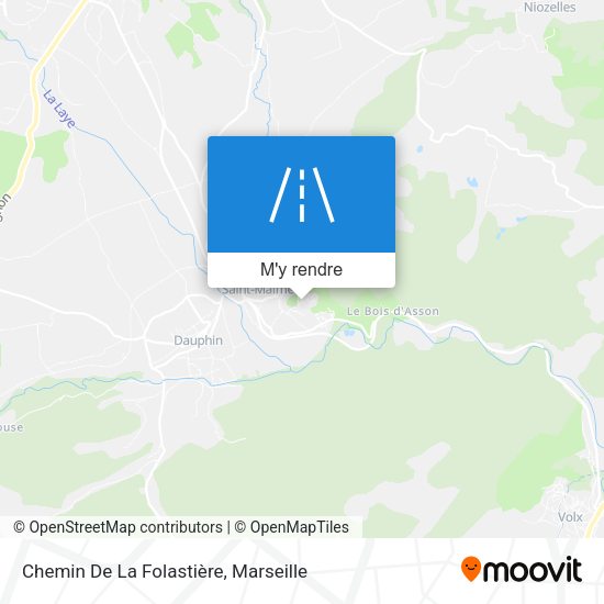 Chemin De La Folastière plan