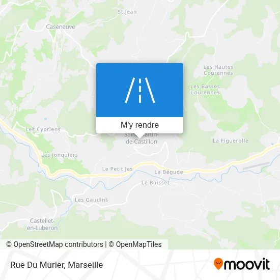 Rue Du Murier plan