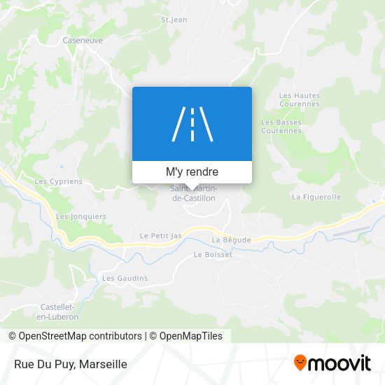 Rue Du Puy plan