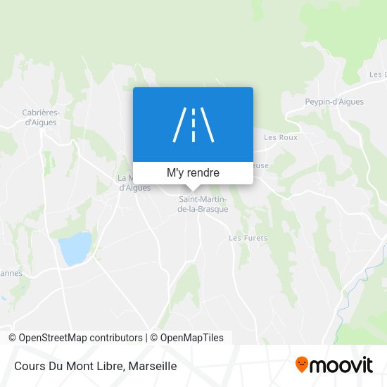 Cours Du Mont Libre plan