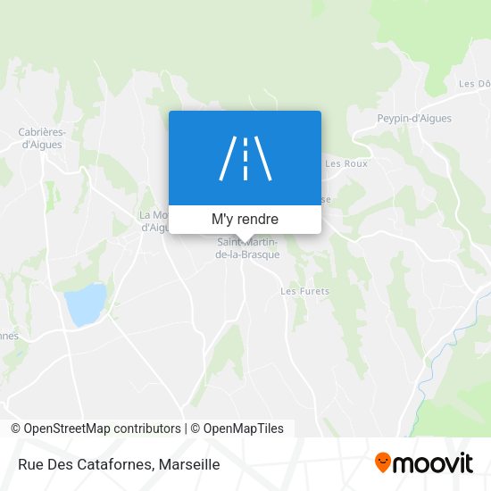 Rue Des Catafornes plan