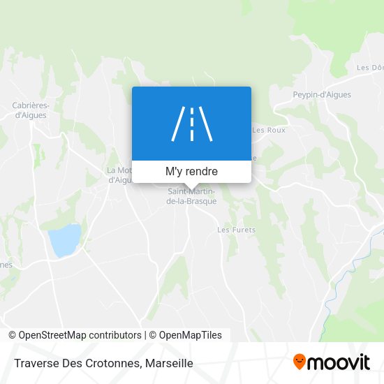 Traverse Des Crotonnes plan