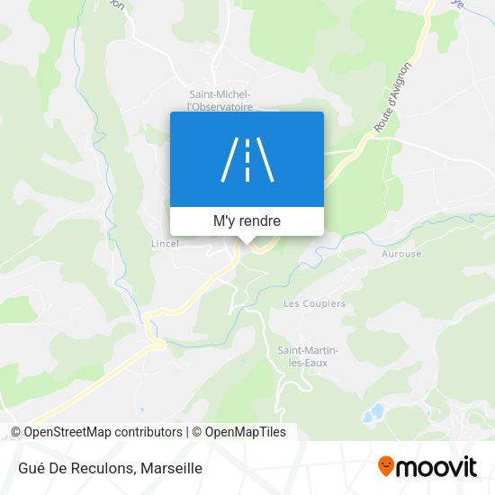 Gué De Reculons plan