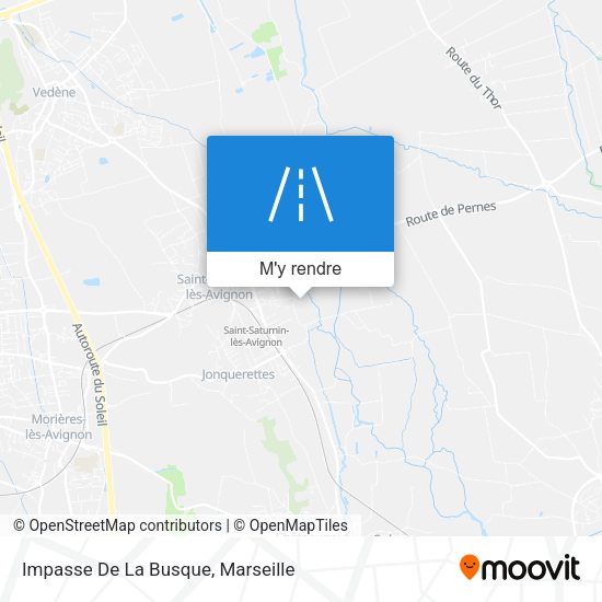Impasse De La Busque plan