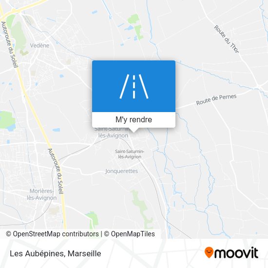 Les Aubépines plan