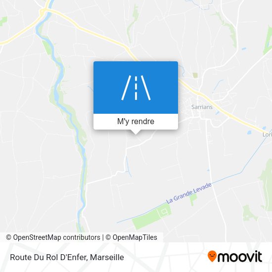 Route Du Rol D'Enfer plan