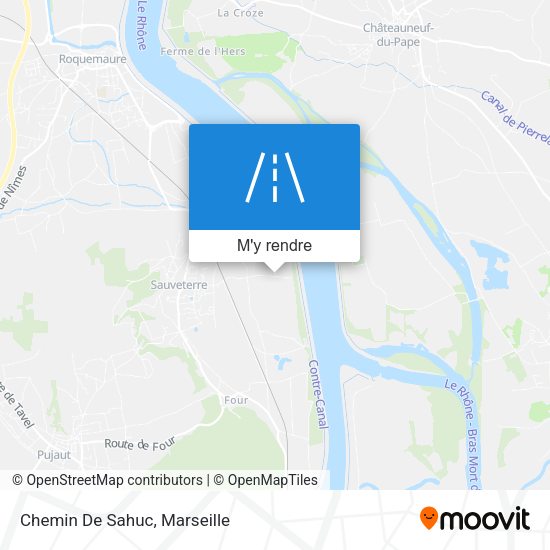 Chemin De Sahuc plan