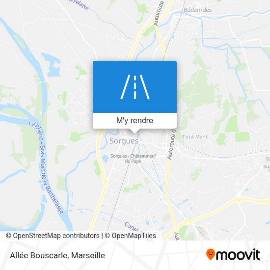 Allée Bouscarle plan