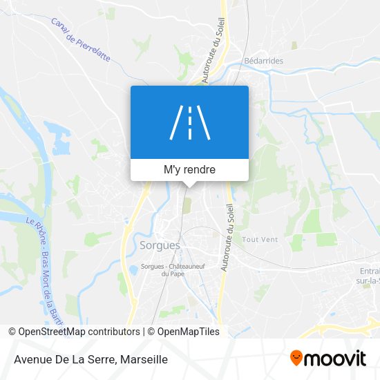 Avenue De La Serre plan