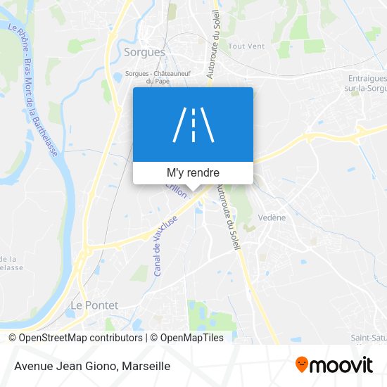 Avenue Jean Giono plan