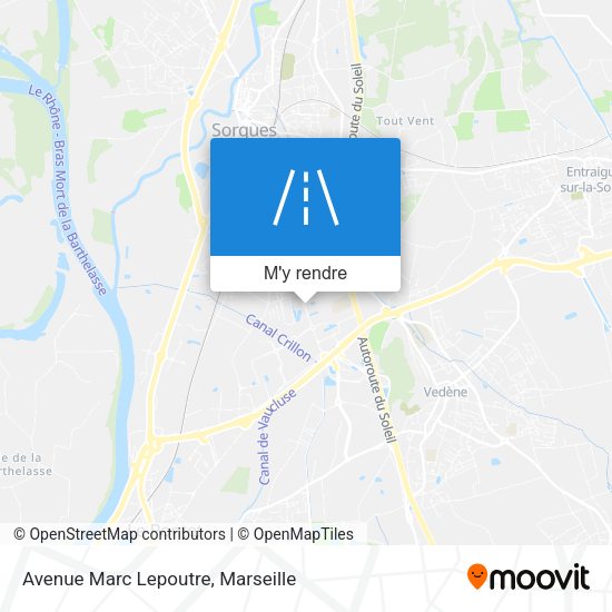 Avenue Marc Lepoutre plan