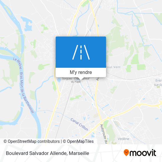 Boulevard Salvador Allende plan