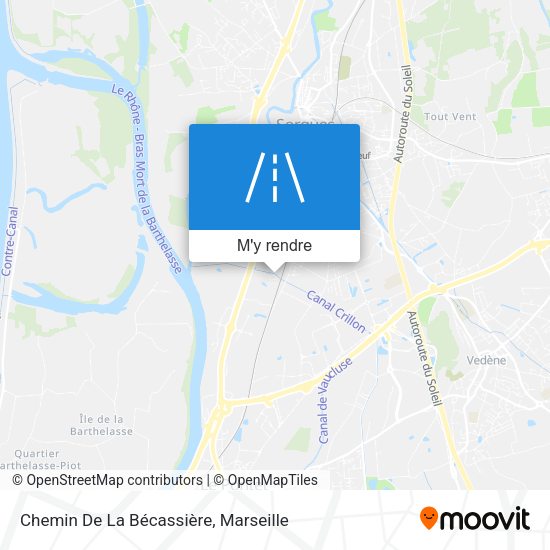 Chemin De La Bécassière plan