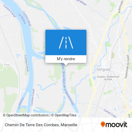 Chemin De Terre Des Combes plan