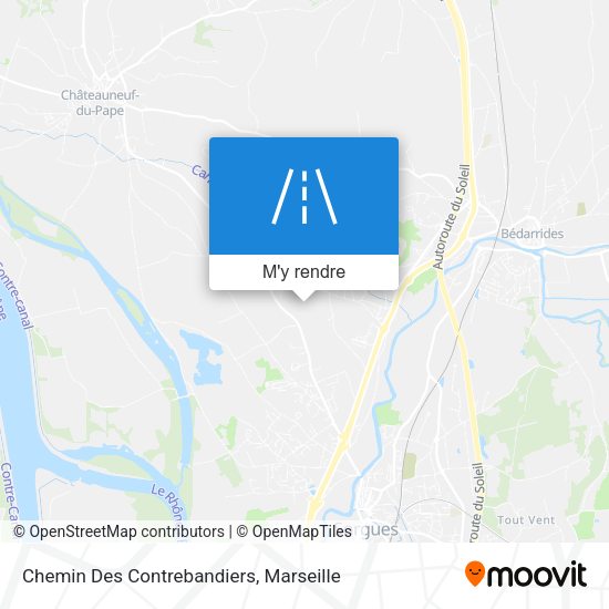 Chemin Des Contrebandiers plan