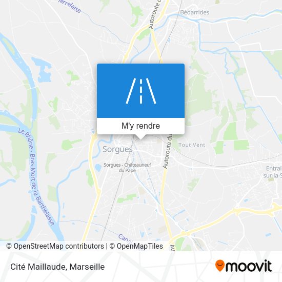 Cité Maillaude plan
