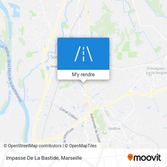 Impasse De La Bastide plan