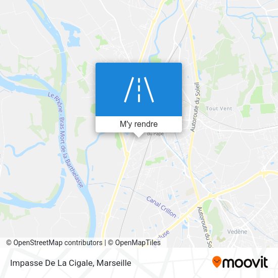 Impasse De La Cigale plan