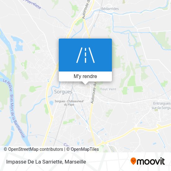 Impasse De La Sarriette plan