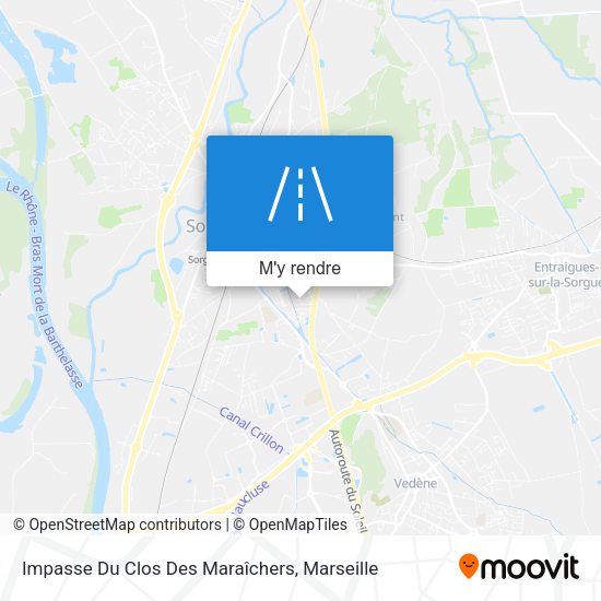 Impasse Du Clos Des Maraîchers plan