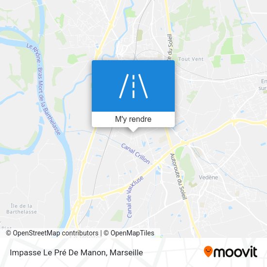 Impasse Le Pré De Manon plan