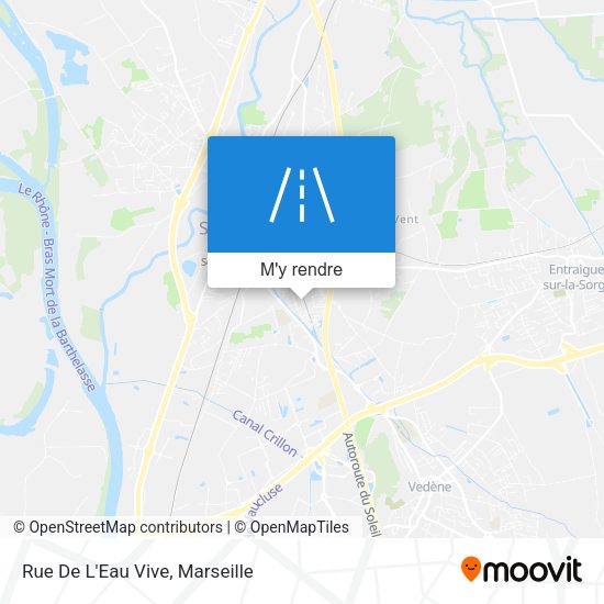 Rue De L'Eau Vive plan