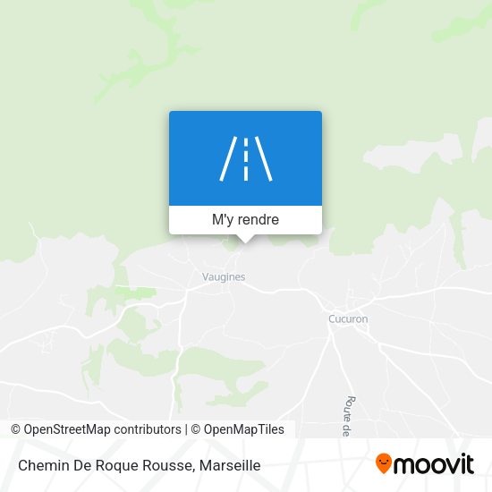 Chemin De Roque Rousse plan