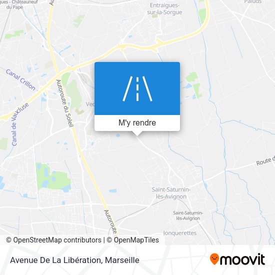 Avenue De La Libération plan