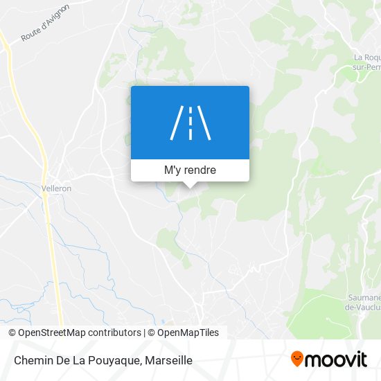 Chemin De La Pouyaque plan