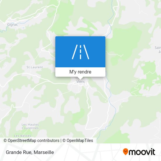 Grande Rue plan