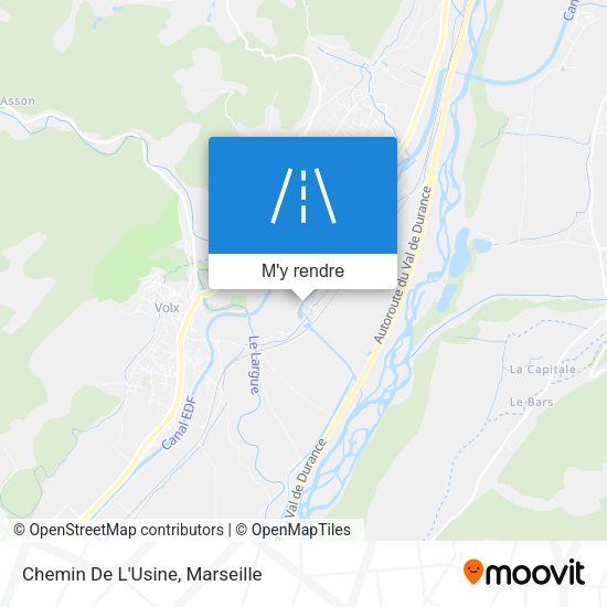 Chemin De L'Usine plan
