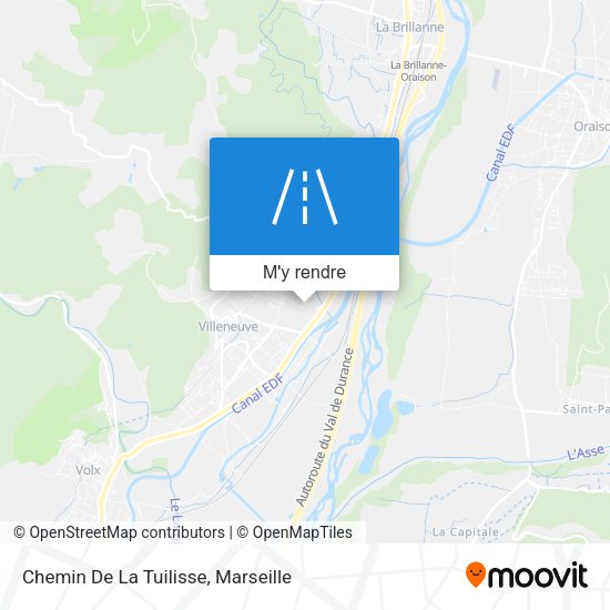 Chemin De La Tuilisse plan