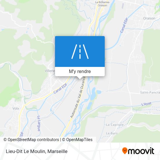 Lieu-Dit Le Moulin plan