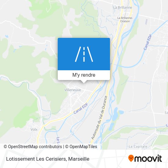 Lotissement Les Cerisiers plan