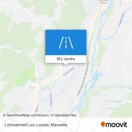 Lotissement Les Louves plan