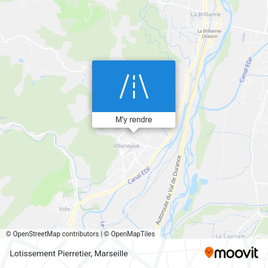 Lotissement Pierretier plan