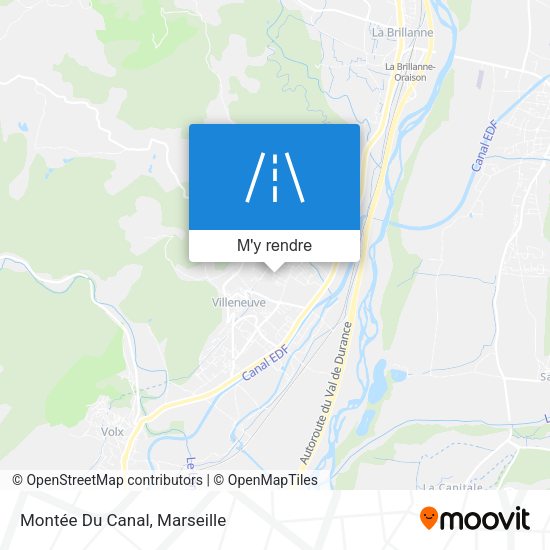 Montée Du Canal plan